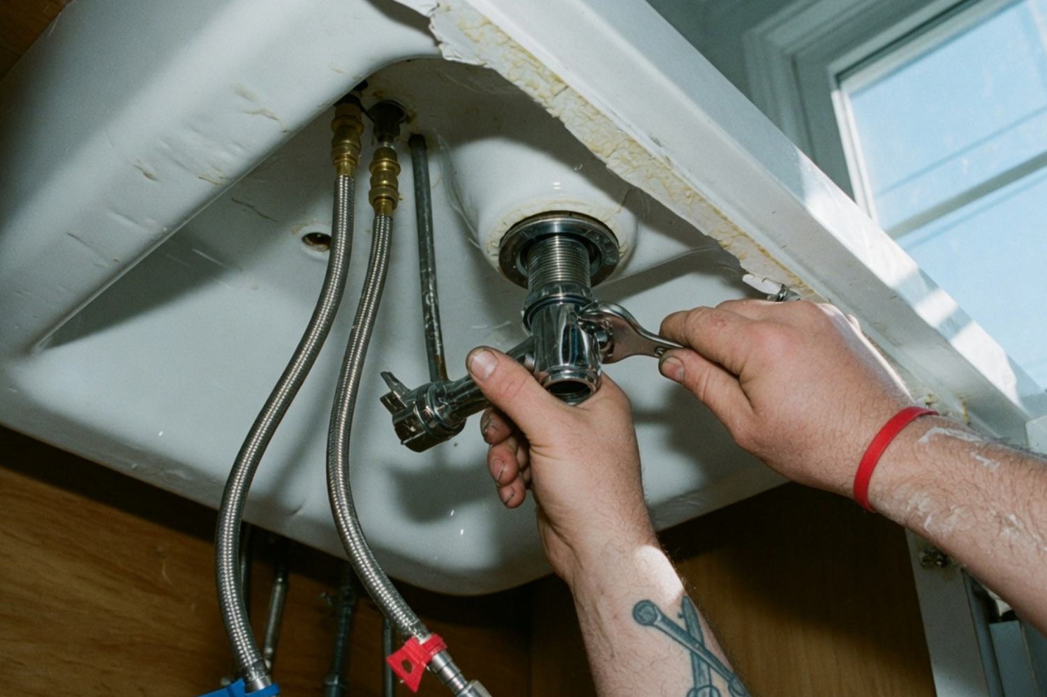 Drain work